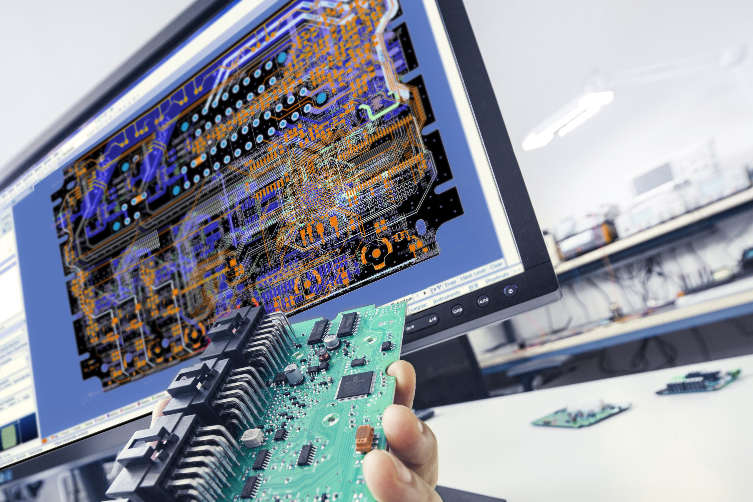 Hardware Bild mit Platine
